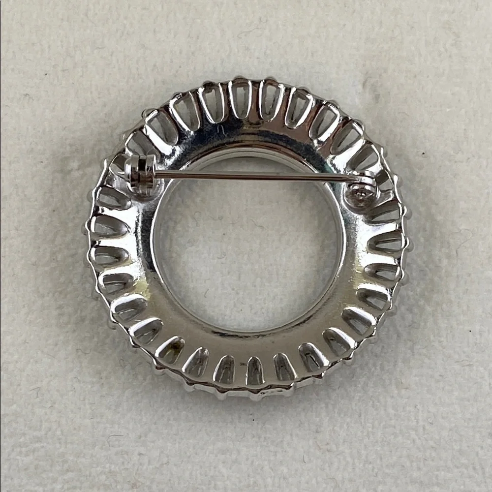 💛 Elegant Vintage Sherman Baby Blue Crystal Jewelry Set - Picture 3 of 10